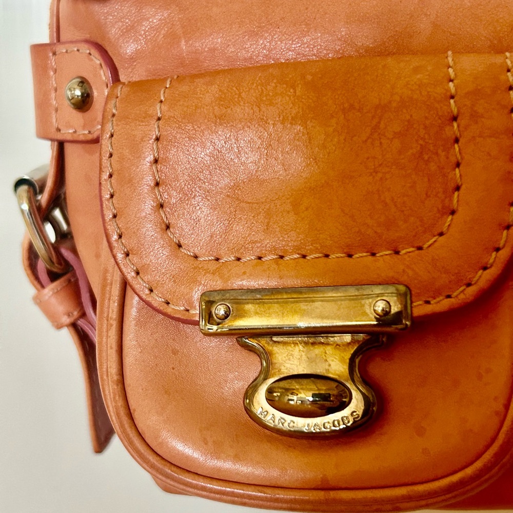 Marc Jacobs Orange Shoulder Bag - Picture 3 of 7